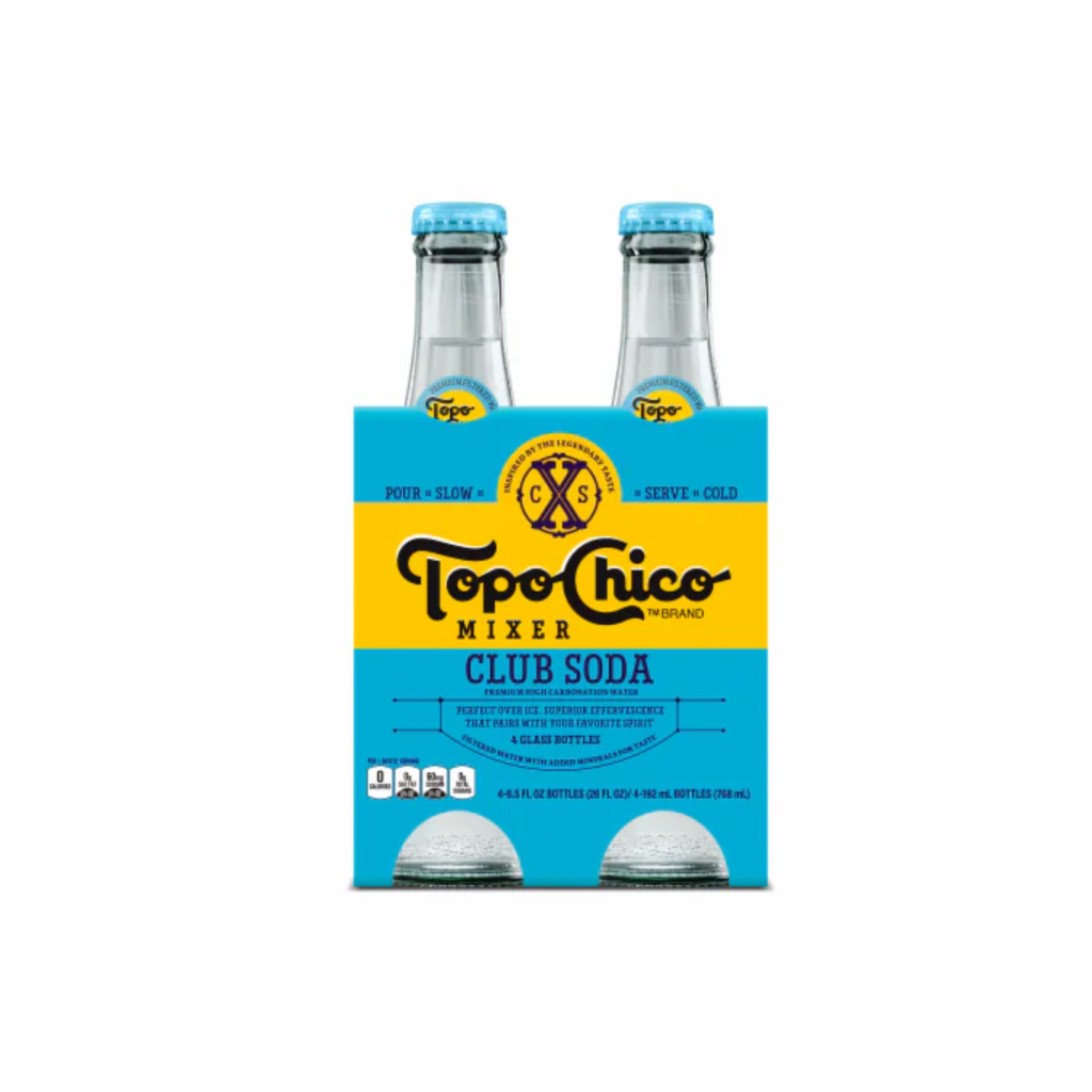 Agua tonica saborizada Topo Chico Club Soda